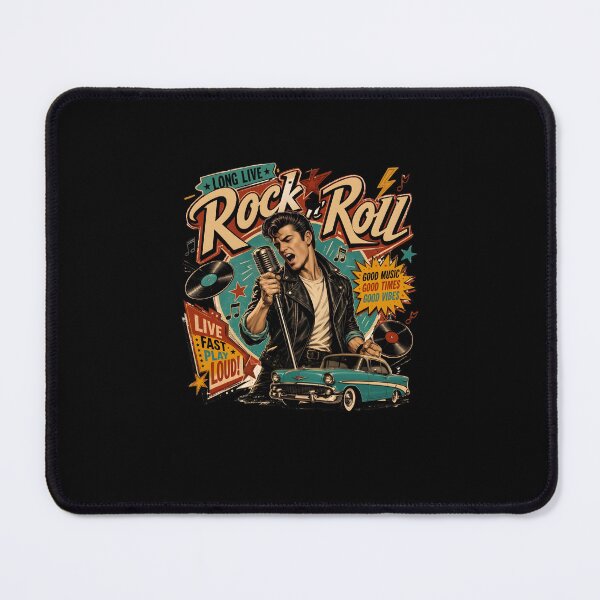 Item preview, Vintage Long Live Rock 'n' Roll designed and sold by interdesigner.