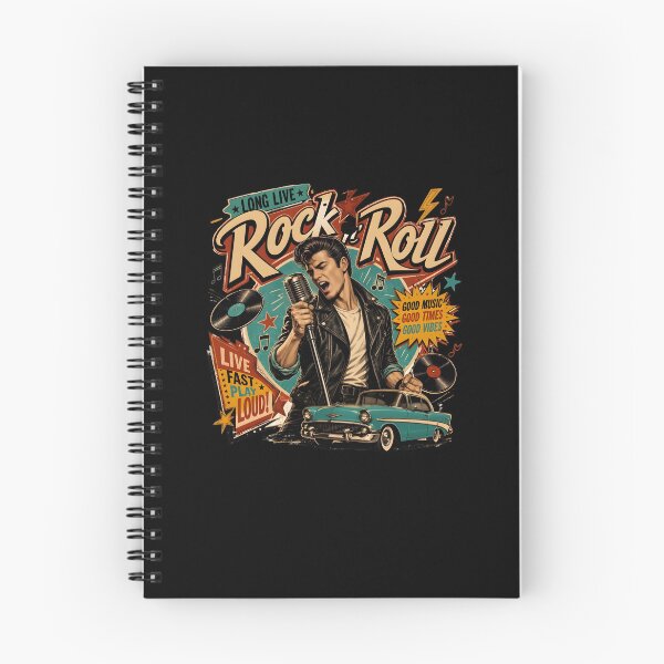 Item preview, Vintage Long Live Rock 'n' Roll designed and sold by interdesigner.