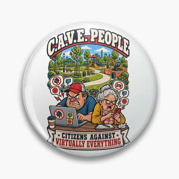 Item preview, CAVE People Citizens Against Virtually Everything designed and sold by Michael Garber.