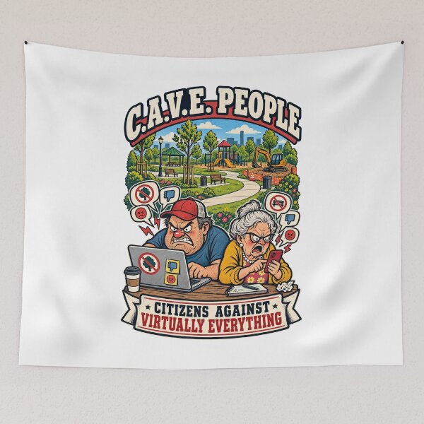 Item preview, CAVE People Citizens Against Virtually Everything designed and sold by Michael Garber.