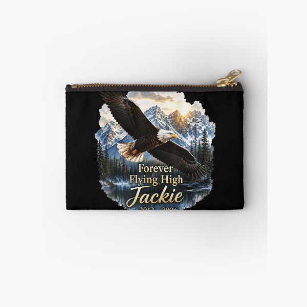 Item preview, Forever Flying High Jackie 2012 - 2026 Memorial Remembrance Loved One Tribute designed and sold by CharlieConon.