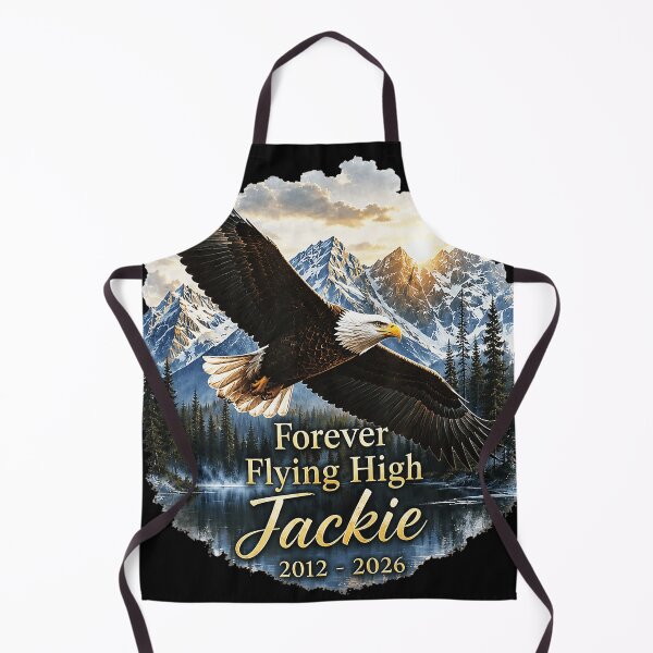Item preview, Forever Flying High Jackie 2012 - 2026 Memorial Remembrance Loved One Tribute designed and sold by CharlieConon.