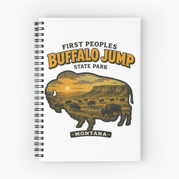 Item preview, Buffalo Jump Montana designed and sold by devonclemon.