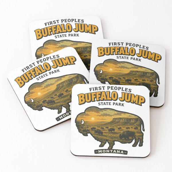 Item preview, Buffalo Jump Montana designed and sold by devonclemon.