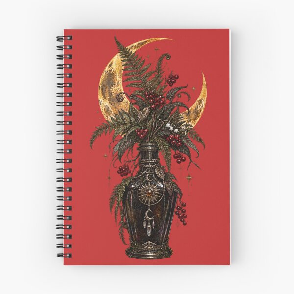 Item preview, Protection Spell Apothecary Bottle with Golden Crescent Moon – Witchcore Occult Art designed and sold by Anyshca.
