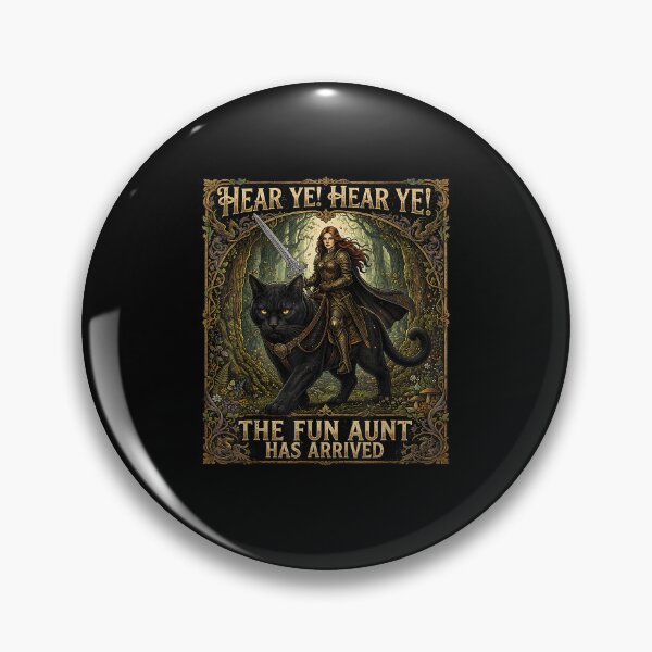 Item preview, Hear Ye Hear Ye The Fun Aunt Has Arrived Funny Cat Aunt designed and sold by ostenlee.