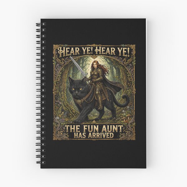 Item preview, Hear Ye Hear Ye The Fun Aunt Has Arrived Funny Cat Aunt designed and sold by ostenlee.