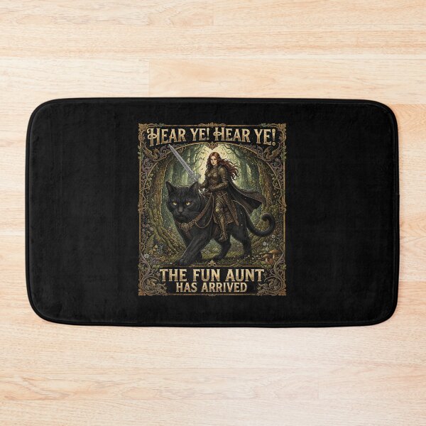 Item preview, Hear Ye Hear Ye The Fun Aunt Has Arrived Funny Cat Aunt designed and sold by ostenlee.