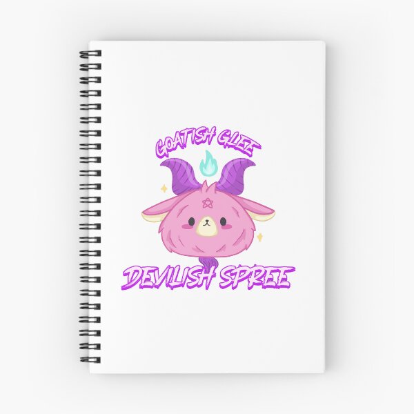 Item preview, Goatish Glee Devilish Spree Pastel Goth Baphomet Cute Goat designed and sold by chatzous.