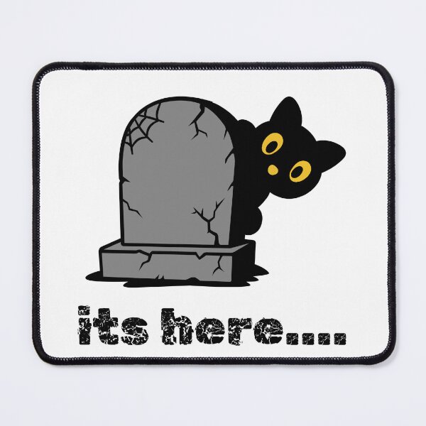 Item preview, Its here Spooky Black Cat Halloween designed and sold by StudioBhavna.