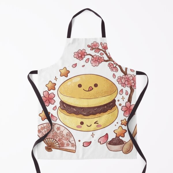 Item preview, Happy Fluffy Dorayaki - Cute Kawaii Japanese Pancake Sweet with Sakura designed and sold by 0Zetgest.