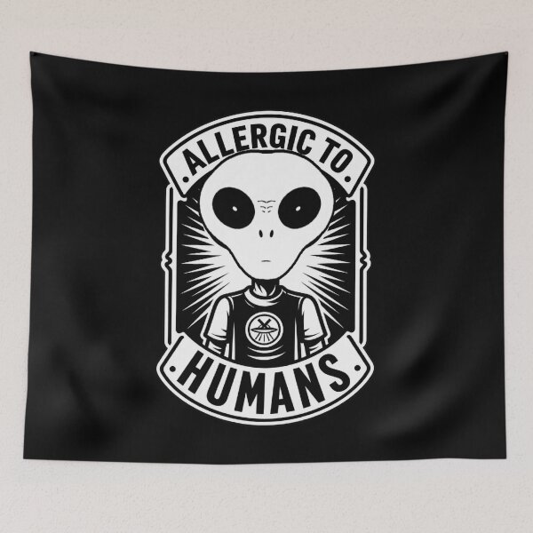Item preview, RESIDENT ALIEN designed and sold by ALL ART .