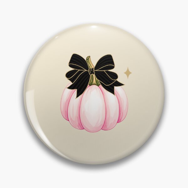 Item preview, Pink Pumpkin Black Bow Coquette Halloween designed and sold by GemsAnatomy.