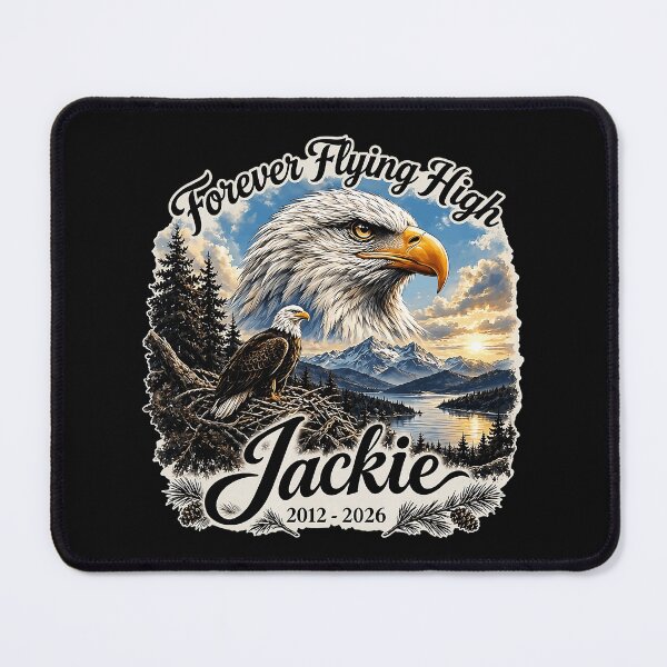 Item preview, Forever Flying High Jackie 2012 - 2026 Memorial Remembrance Loved One Tribute designed and sold by CharlieConon.