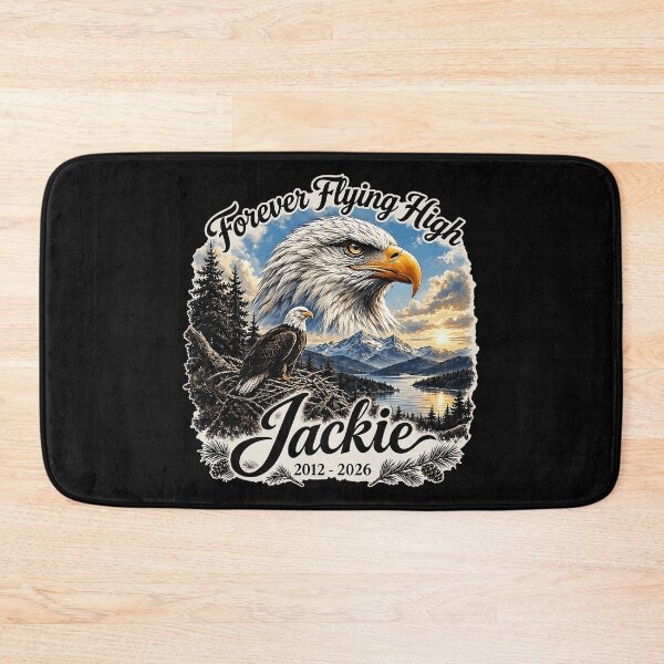 Item preview, Forever Flying High Jackie 2012 - 2026 Memorial Remembrance Loved One Tribute designed and sold by CharlieConon.