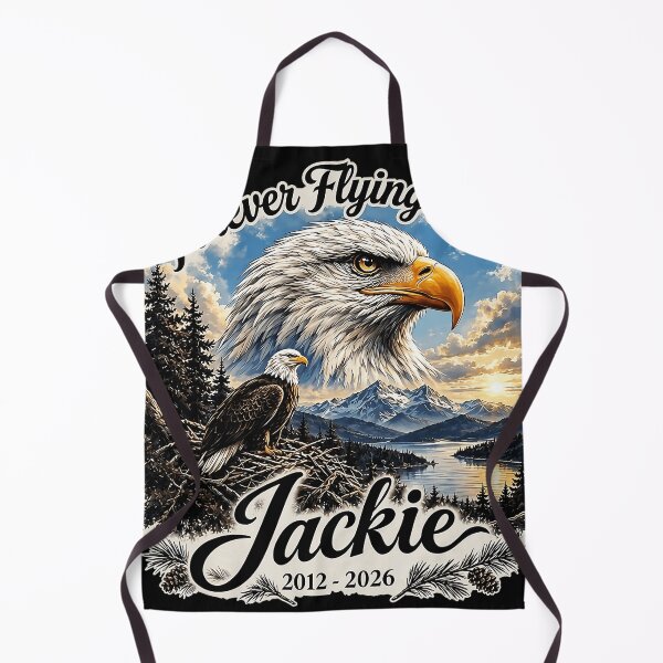 Item preview, Forever Flying High Jackie 2012 - 2026 Memorial Remembrance Loved One Tribute designed and sold by CharlieConon.