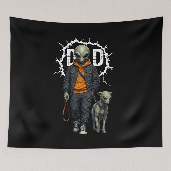 Item preview, RESIDENT ALIEN designed and sold by ALL ART .