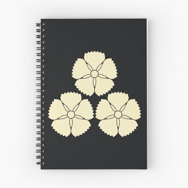 Item preview, Oriental Vintage Pale Yellow Akizuki Clan Japanese Kamon Crest Mon designed and sold by Digital Homestead.