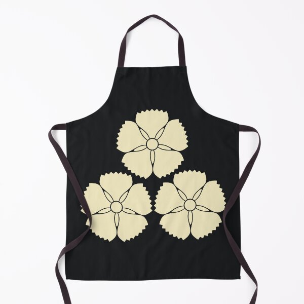 Item preview, Oriental Vintage Pale Yellow Akizuki Clan Japanese Kamon Crest Mon designed and sold by Digital Homestead.