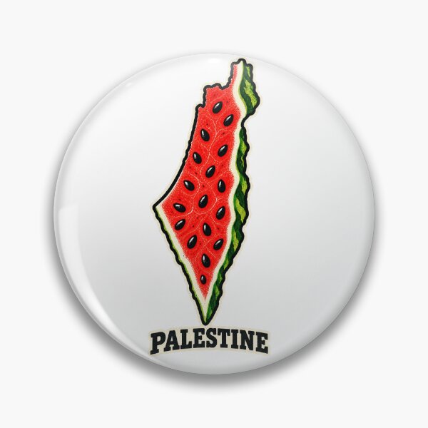 Item preview, Watermelon Palestine Map designed and sold by Doodle Souq.