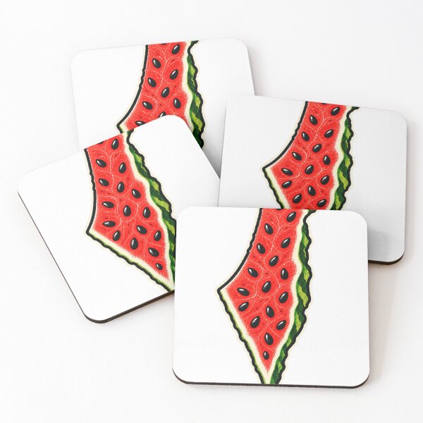 Item preview, Watermelon Palestine Map designed and sold by Doodle Souq.