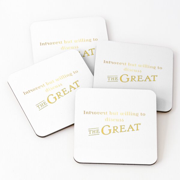 Item preview, Introverted but willing to discuss The Great  designed and sold by Tymber2018.