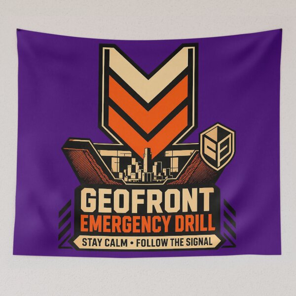 Item preview, GeoFront Emergency Drill Poster designed and sold by agearb.
