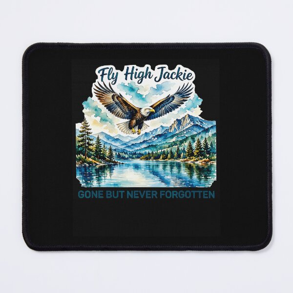 Item preview, Fly High Jackie Gone But Never Forgotten Memorial Remembrance Loved One Tribute designed and sold by CharlieConon.