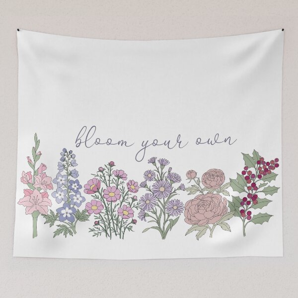 Item preview, Bloom Your Own Floral Botanical Design designed and sold by storieslanguage.