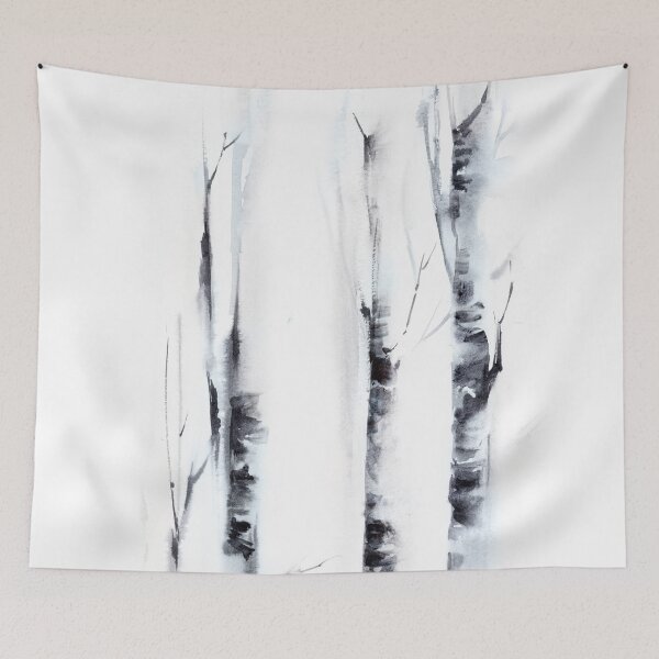 Item preview, Birch trees designed and sold by CanotStop.