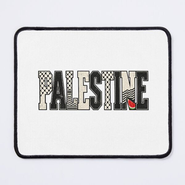 Item preview, Palestine Keffiyeh Typography designed and sold by Doodle Souq.