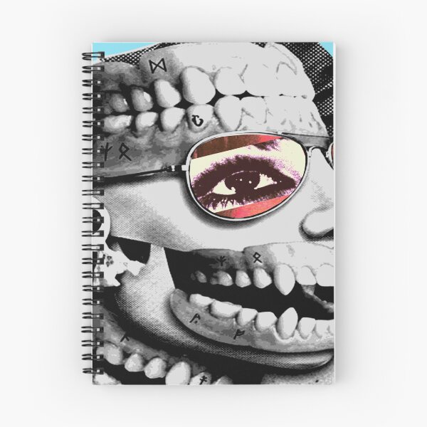 Item preview, Stacked Teeth Head With Runes designed and sold by weirdove.