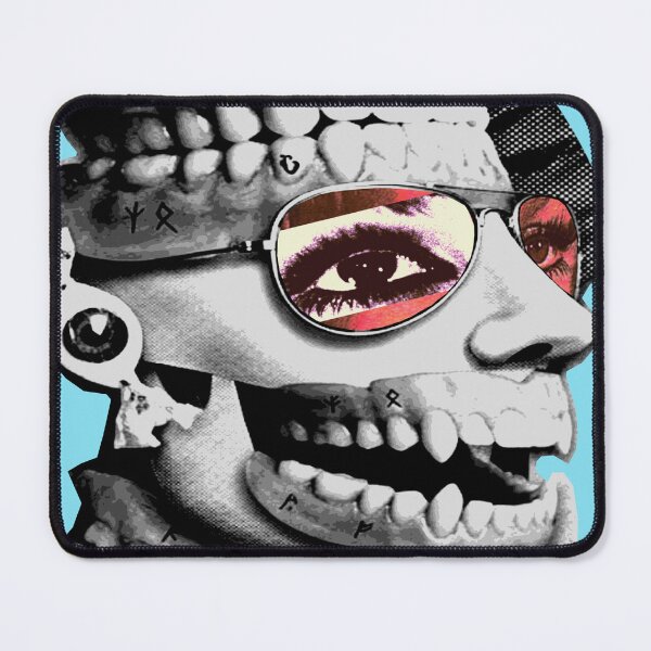 Item preview, Stacked Teeth Head With Runes designed and sold by weirdove.