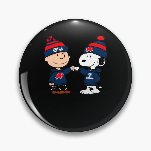 Item preview, Charlie Brown Snoopy Fist Bump Buffaloo Bills designed and sold by fizzstocmathepa.