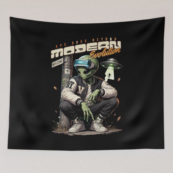 Item preview, RESIDENT ALIEN designed and sold by ALL ART .