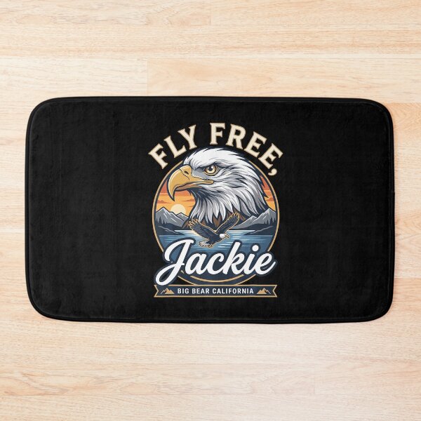 Item preview, Fly Free Jackie Big Bear Bald Eagle Memorial Tribute designed and sold by stershopepie.