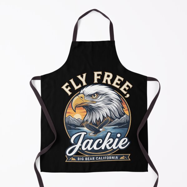 Item preview, Fly Free Jackie Big Bear Bald Eagle Memorial Tribute designed and sold by stershopepie.