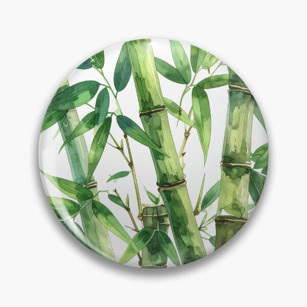 Item preview, Green Japanese Bamboo Stalks  designed and sold by BetweenForms.