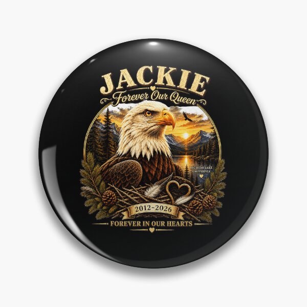 Item preview, Jackie Forever Our Queen 2012-2026 Believe In Our Hearts Memorial Remembrance Loved One Tribute designed and sold by CharlieConon.