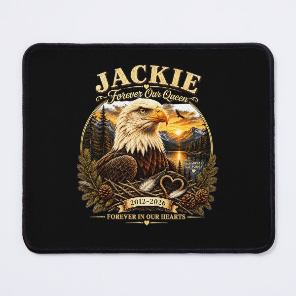 Item preview, Jackie Forever Our Queen 2012-2026 Believe In Our Hearts Memorial Remembrance Loved One Tribute designed and sold by CharlieConon.