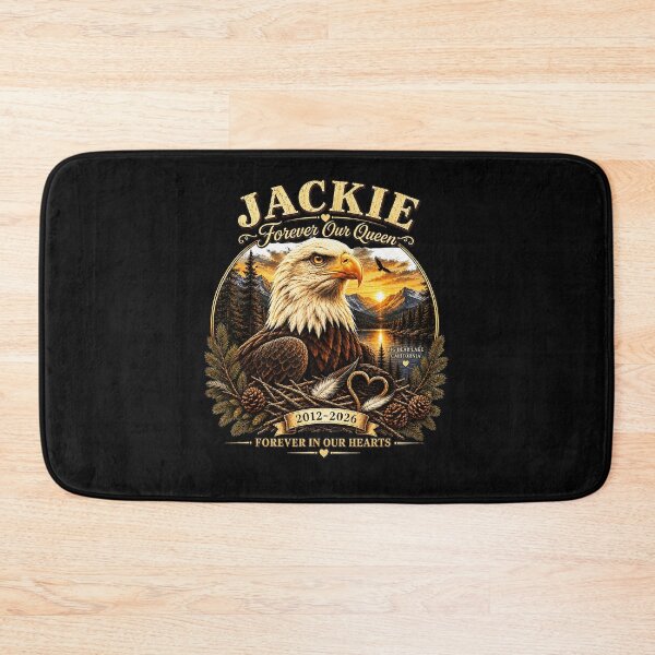 Item preview, Jackie Forever Our Queen 2012-2026 Believe In Our Hearts Memorial Remembrance Loved One Tribute designed and sold by CharlieConon.