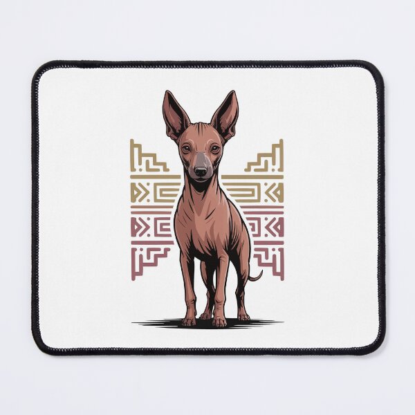 Item preview, Aztec Style Xoloitzcuintli Mexican Hairless Dog designed and sold by k3rstman1.
