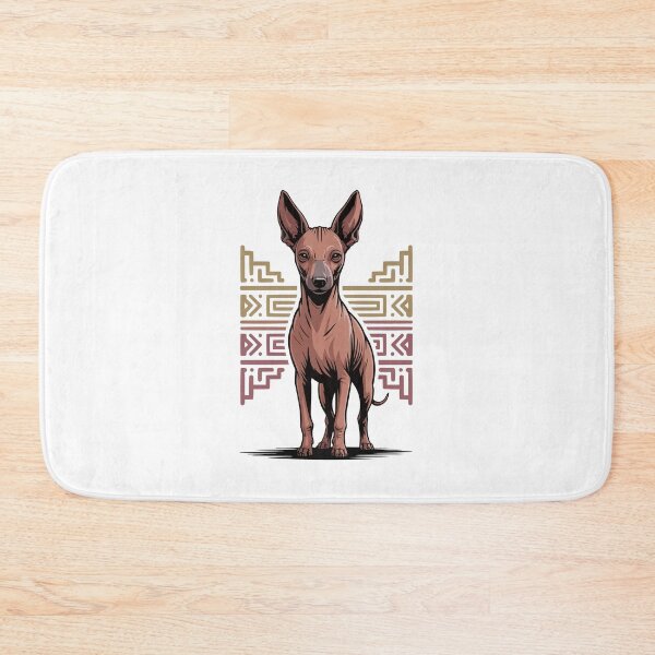 Item preview, Aztec Style Xoloitzcuintli Mexican Hairless Dog designed and sold by k3rstman1.