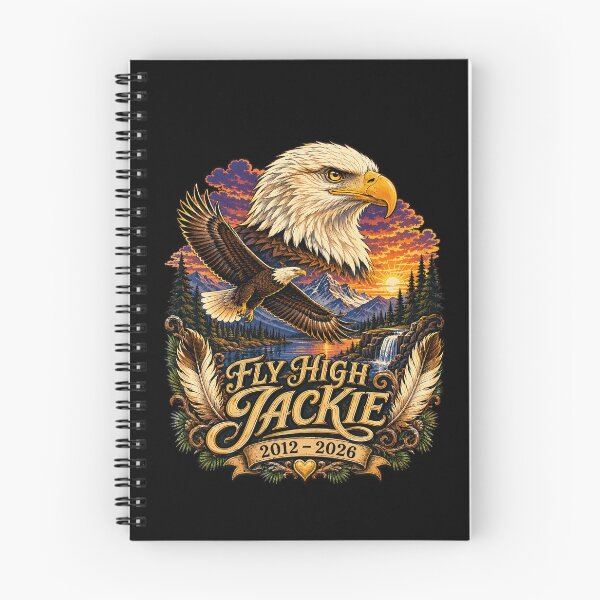 Item preview, Fly High Jackie 2012–2026 Bald Eagle Memorial designed and sold by NoeValdric.
