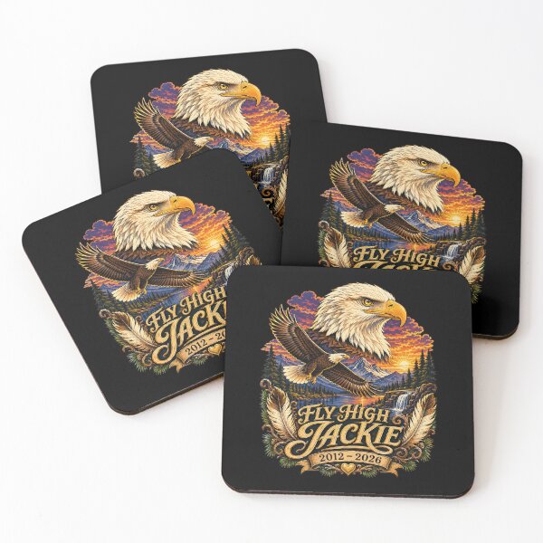 Item preview, Fly High Jackie 2012–2026 Bald Eagle Memorial designed and sold by NoeValdric.