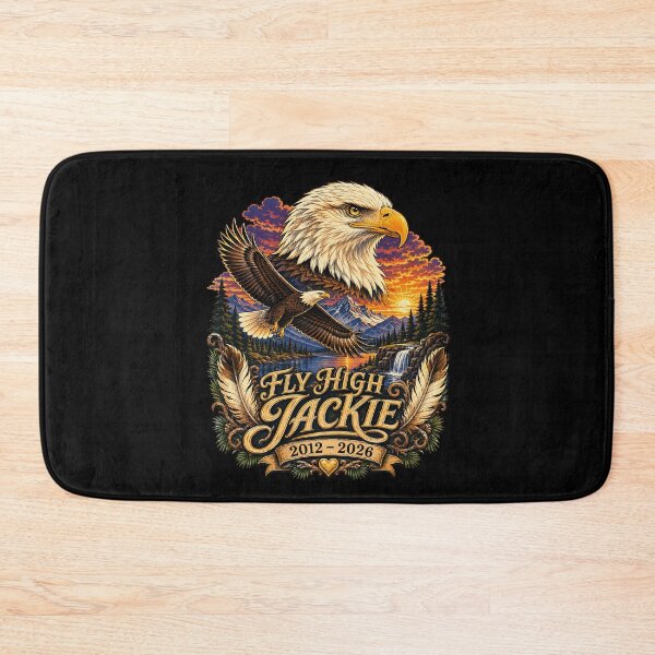 Item preview, Fly High Jackie 2012–2026 Bald Eagle Memorial designed and sold by NoeValdric.