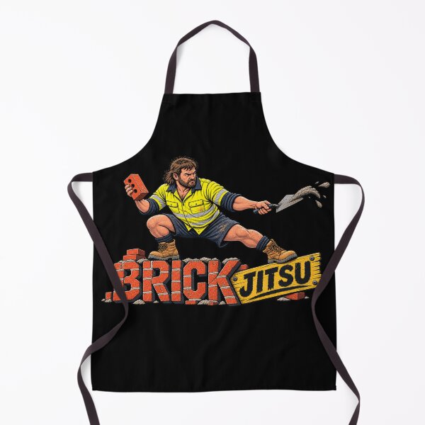 Item preview, Brick Jitsu Funny Aussie Tradie Martial Arts Design designed and sold by EverclearDesign.