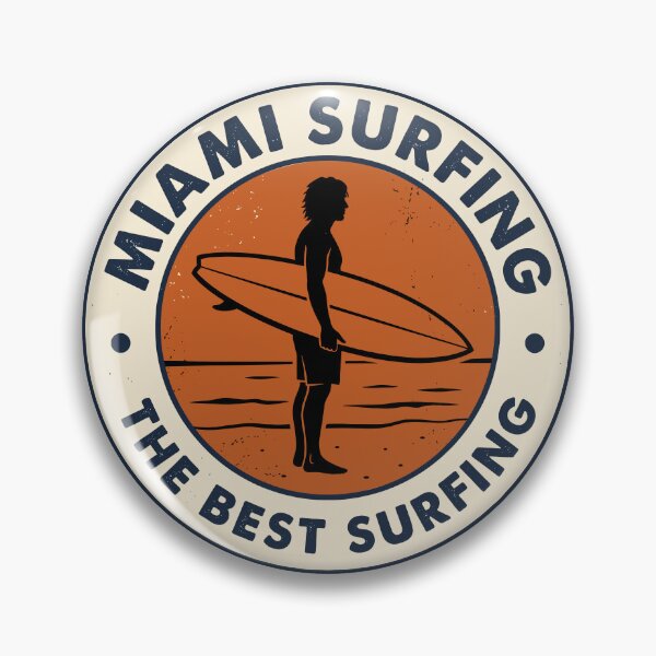 Item preview, Miami Surfing Vintage Retro Surf  designed and sold by Digital Art Works  Hub.