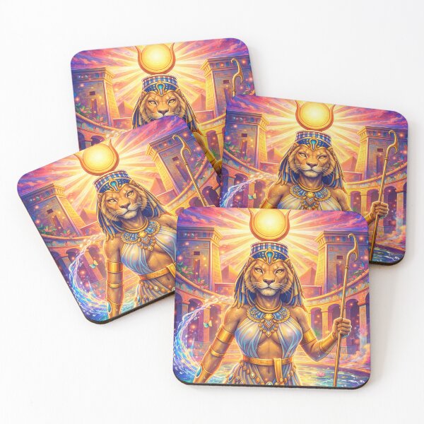 Item preview, Sekhmet — The Lioness of Light designed and sold by NeonSpiritArt.