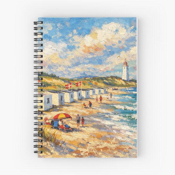 Item preview, A painting of Blokhus, Denmark – A Beautiful place in Europe. designed and sold by GalleryKauffeld.